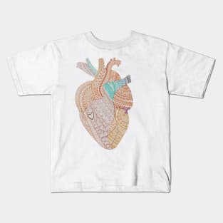 Anatomical Heart Kids T-Shirt